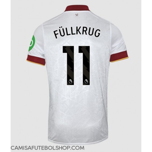 Camisa de time de futebol West Ham United Niclas Fullkrug #11 Replicas 3º Equipamento 2024-25 Manga Curta